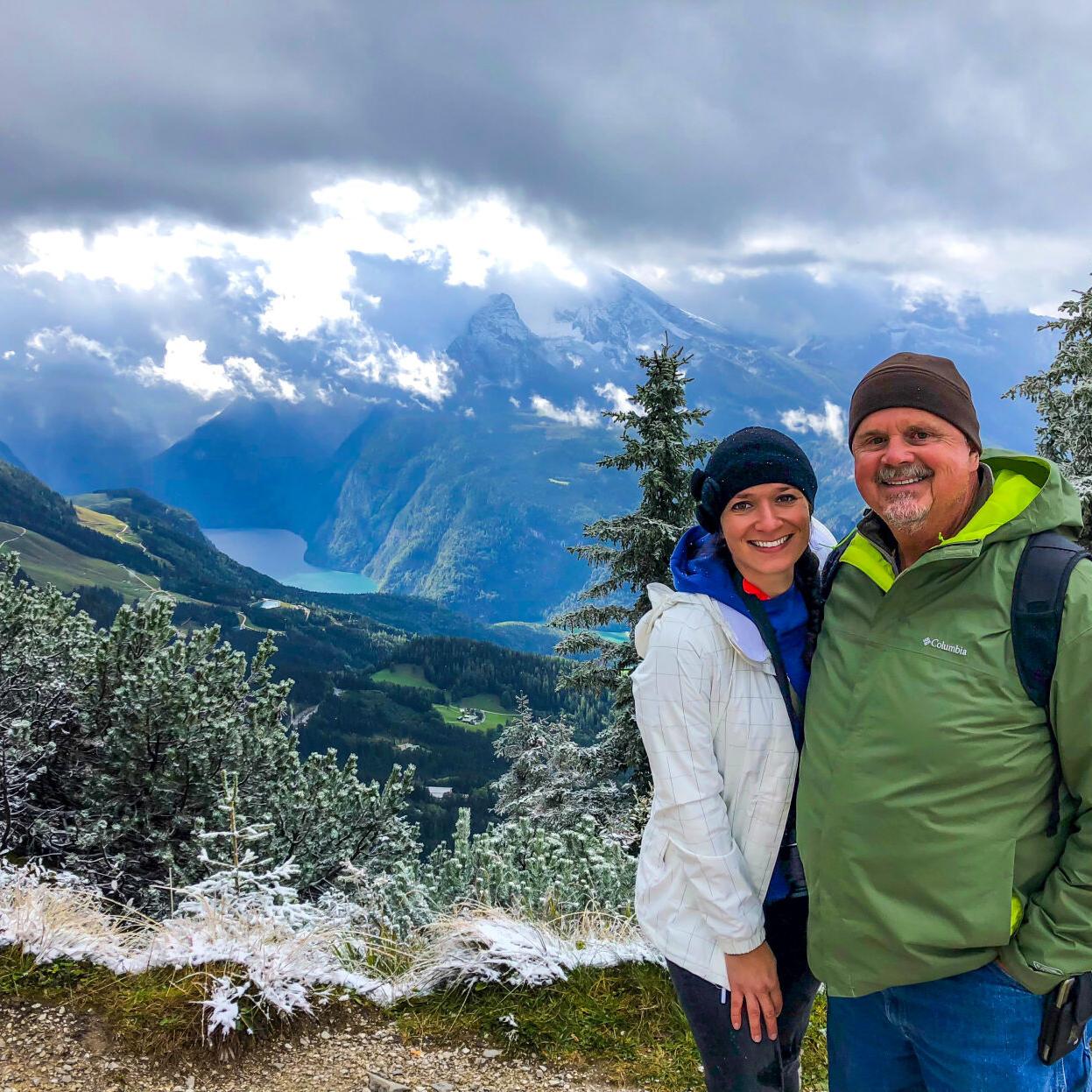 Nicole Finch with her father in Europe.jpg